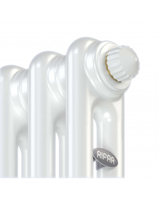 Rifar Tubog Ventil 2180 8 секций нижнее подключение с термостатическим клапаном Rifar Tubog Ventil 2180 8 секций нижнее подключение с термостатическим клапаном