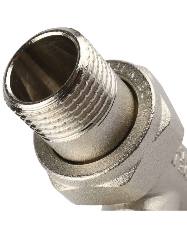 STOUT SVRs Клапан ручной терморегулирующий с неподъемным шпинделем, прямой 1/2"